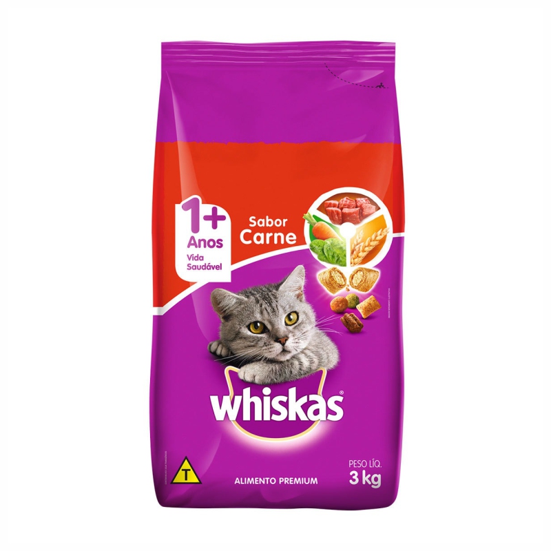 Whiskas Carne Gatos Adultos